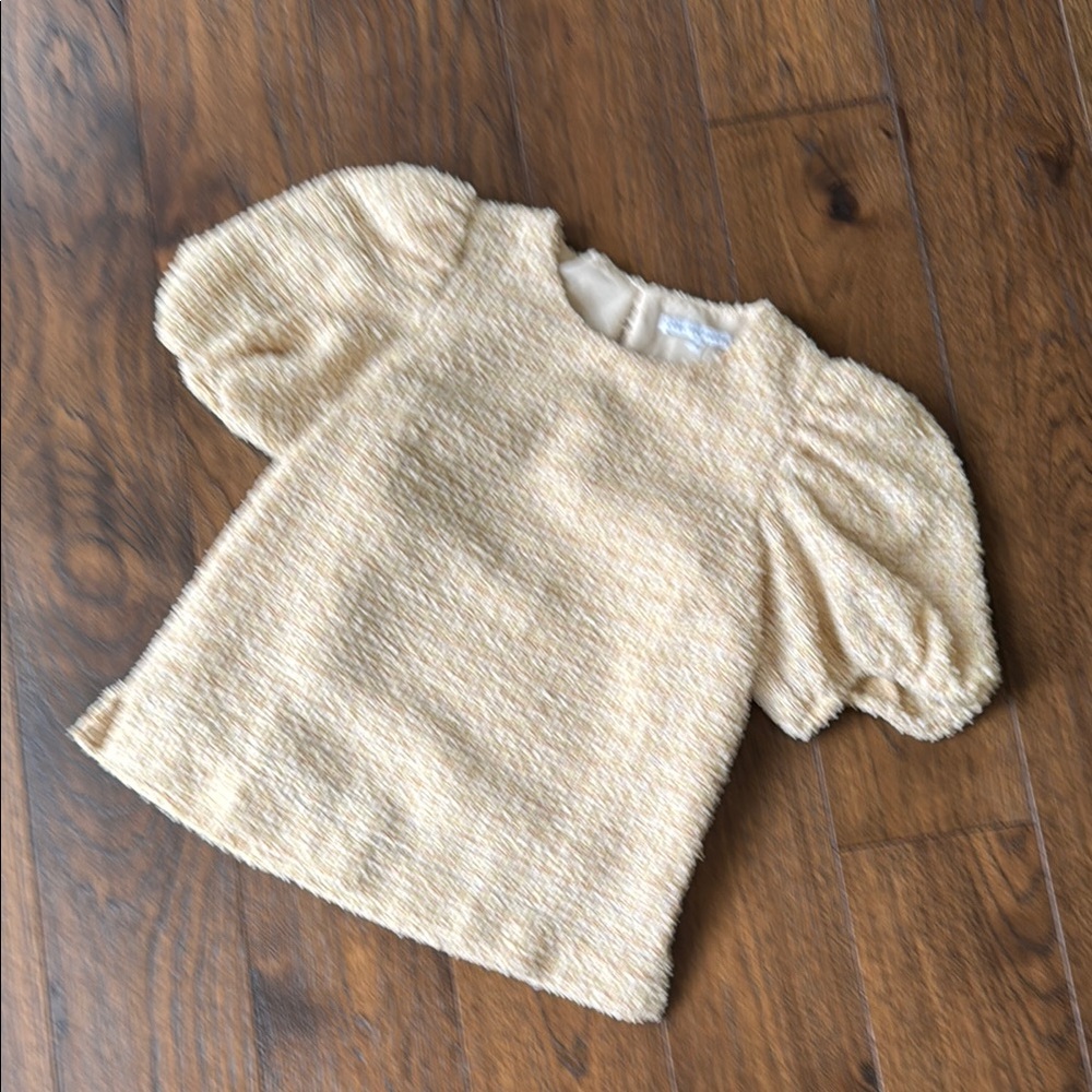 English Factory Ruffle Sleeve Top